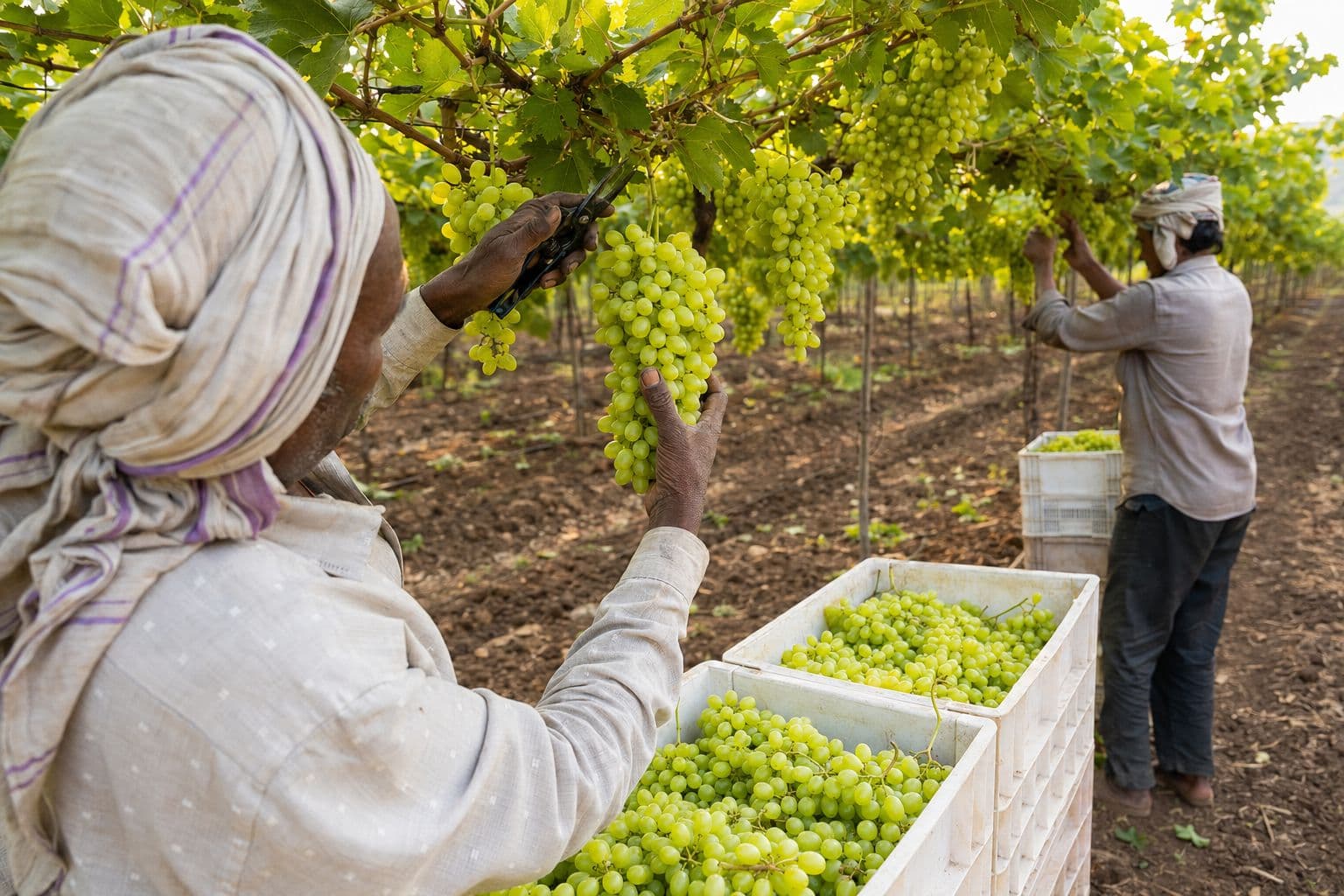 Grape harvest