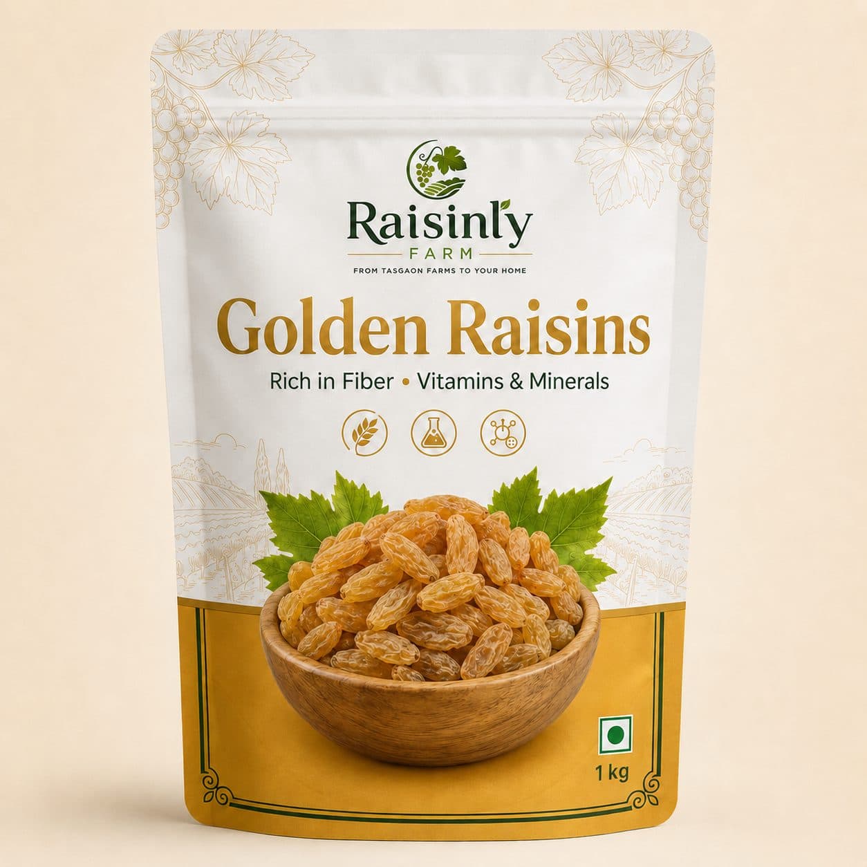 Golden Raisins - 1kg