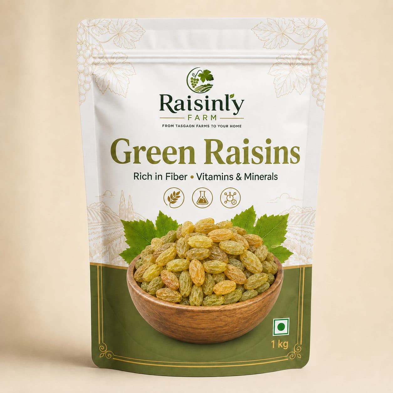 Green Raisins - 1kg
